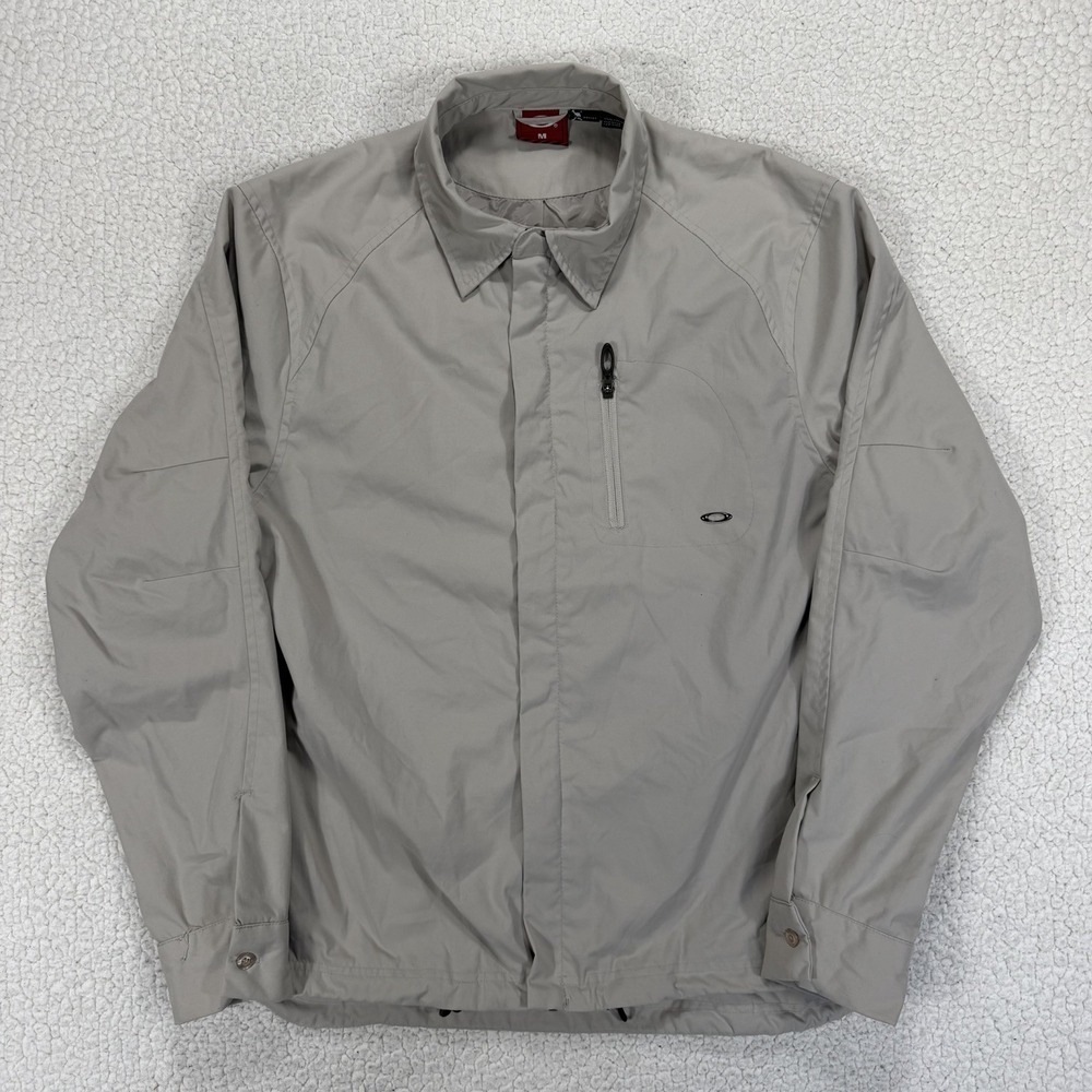 Oakley Software Jacket Men's M Gray Y2K Techwear Gorpcore Archive Minimalist